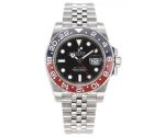 Fake ROLEX GMT-Master II Pepsi Bezel  904L Steel 3186 Movement Watch
